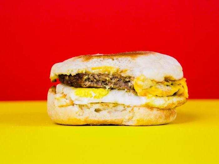 Overall, the real meat sausage breakfast sandwich delivers the umami kick you crave from a sandwich of its kind. However, it did leave me feeling the tickle of nascent heartburn.