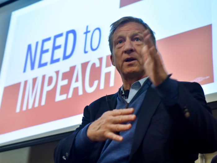 2020: Tom Steyer — finance — $1.6 billion