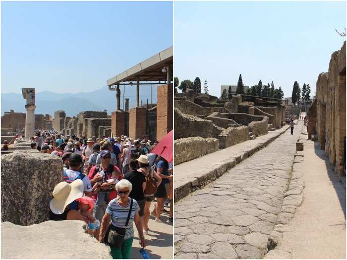 VERDICT: Herculaneum stood out as the better tourist experience, but there