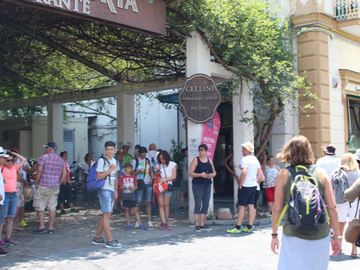 The restaurants near Pompeii