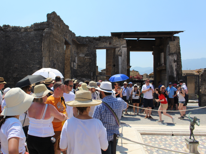 The house still serves its primary purpose today: impressing lots of visitors.