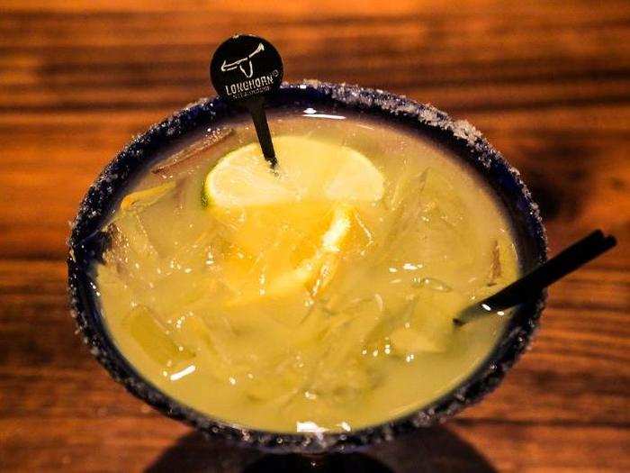 But this margarita deserves the self-accolade. Unlike Outback
