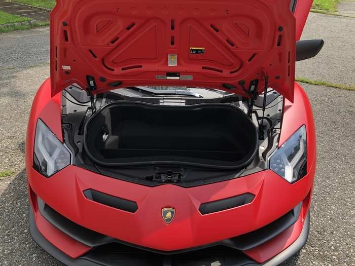 The Lamborghini Aventador