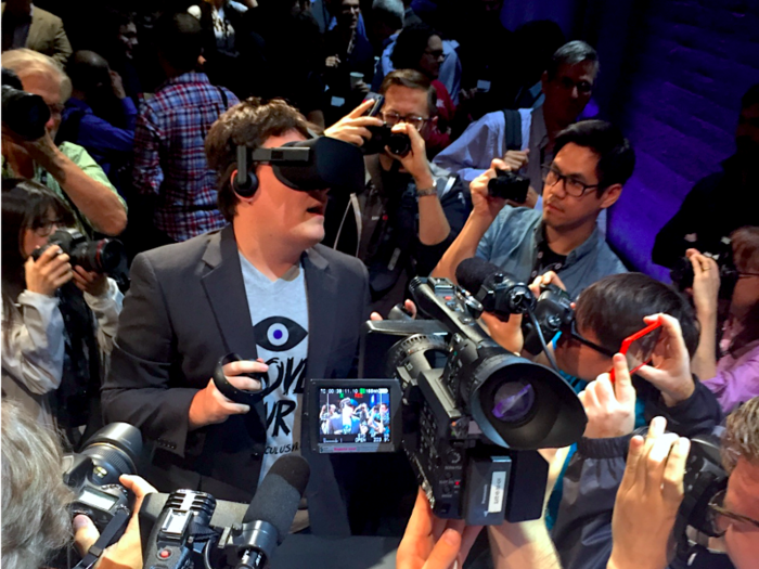 2017: Oculus founder Palmer Luckey leaves Facebook.