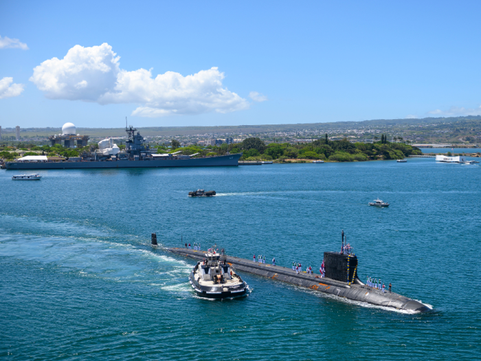 Virginia-class attack subs are supposed to be named for states, and all of them are — with the exception of the USS John Warner, a former Republican senator, a Marine, and Secretary of the Navy from 1972 to 1974.