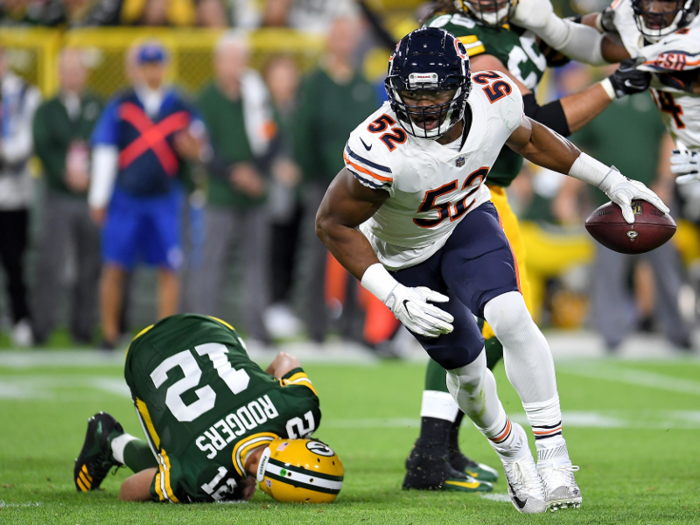 3. Khalil Mack, Chicago Bears Linebacker, 99 Overall