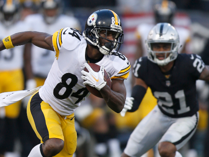 5. Antonio Brown, Oakland Raiders Wide Receiver, 98 Overall