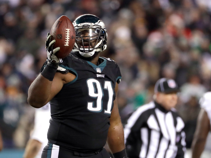 15. Fletcher Cox, Philadelphia Eagles Defensive Tackle, 96 Overall