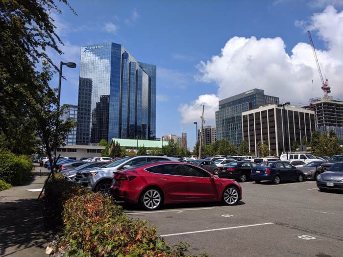 Nearby, there are skyscrapers for tech companies like Symetra and Salesforce — reflecting the fact that the Seattle metro area is only getting more important in the tech ecosystem.