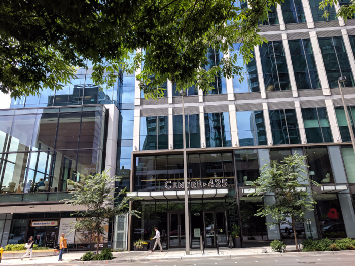 Amazon already has four properties leased in Bellevue that comprise a million square feet of office space, to house the 700 employees already in the city. This is one of them.