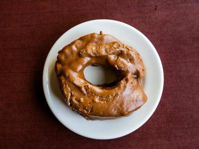 MAPLE FROSTED OLD FASHIONED — This one was a bugger to pick up. It was heavy with maple glaze.