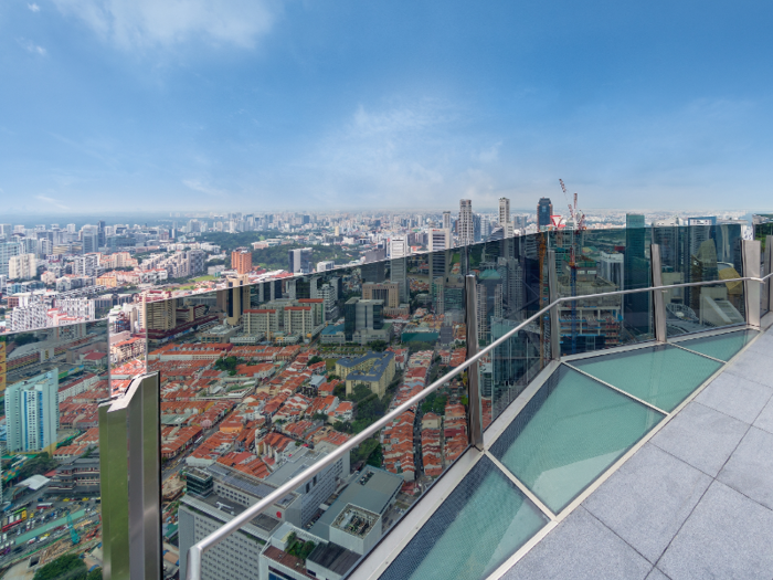 ... and observation platforms that offer sweeping views of the city.