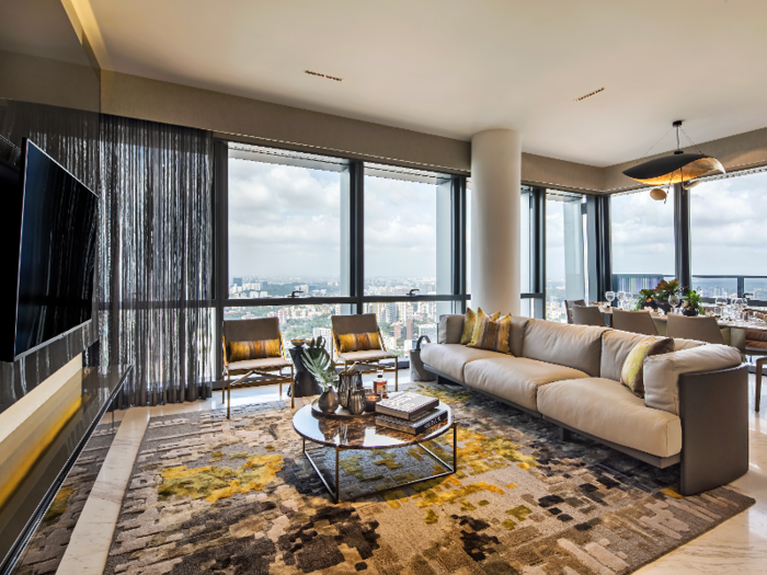 The Wallich Residence is home to the most expensive penthouse in Singapore, which was purchased by British billionaire James Dyson in July of 2019 for $54.2 million.