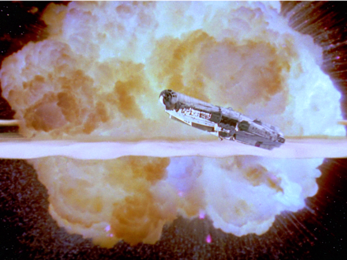 And the third installment — "Return of the Jedi," released in 1983 — grossed a total of $418 million worldwide.