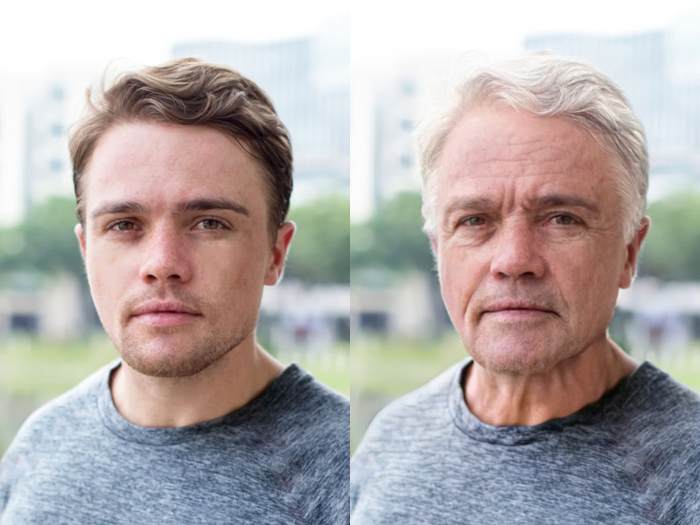 FaceApp uses AI to give viewers a glimpse of their future.