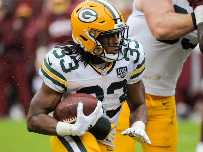 32. Aaron Jones — RB, Green Bay Packers