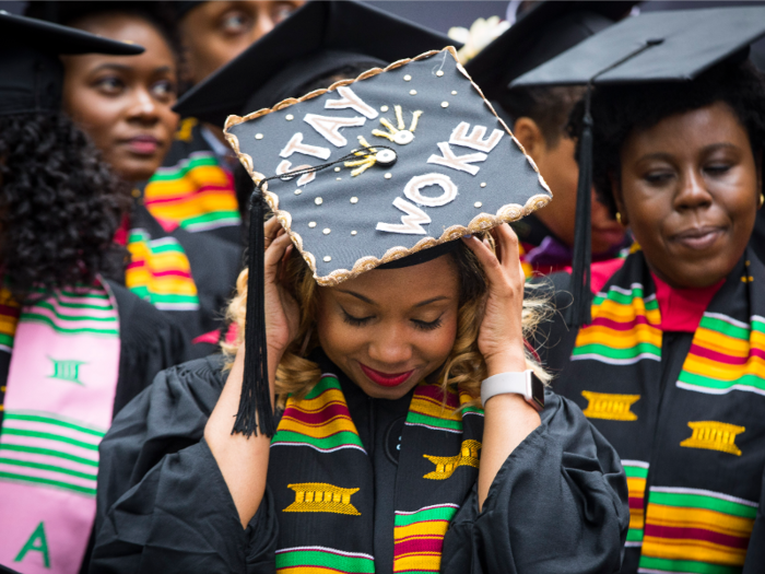 4. Black student-loan borrowers default on their loans at five times the rate of white graduates.