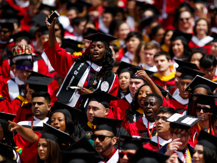 3. An average black graduate has $7,400 more in student debt than his or her white peer.