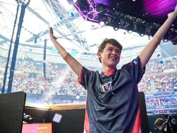 Kyle "Bugha" Giersdorf, 16, is the first-ever Fortnite World Cup solo champion, earning $3 million.