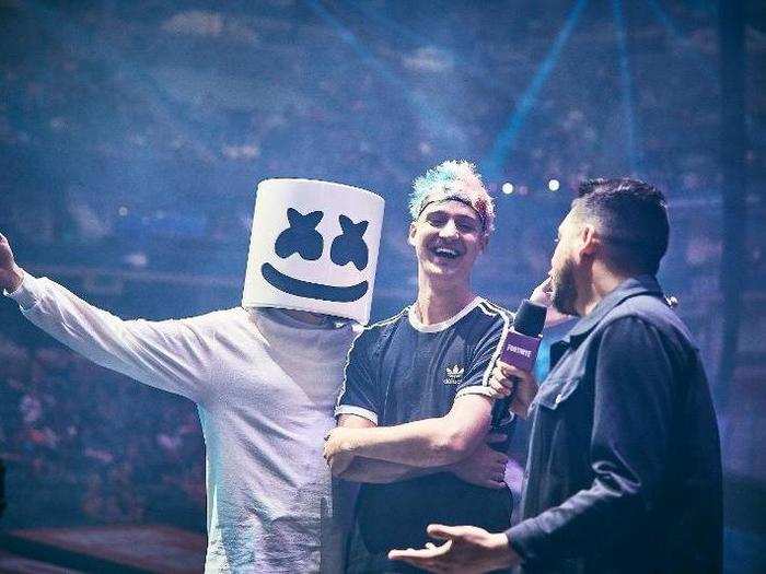 Ninja and Marshmello won the 2018 Fortnite Pro-Am tournament in Los Angeles last year, and they teamed up again at the Fortnite World Cup.