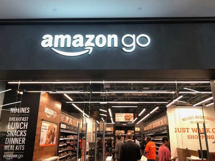 This store opened on May 7 and was the first Amazon Go to open in New York City.