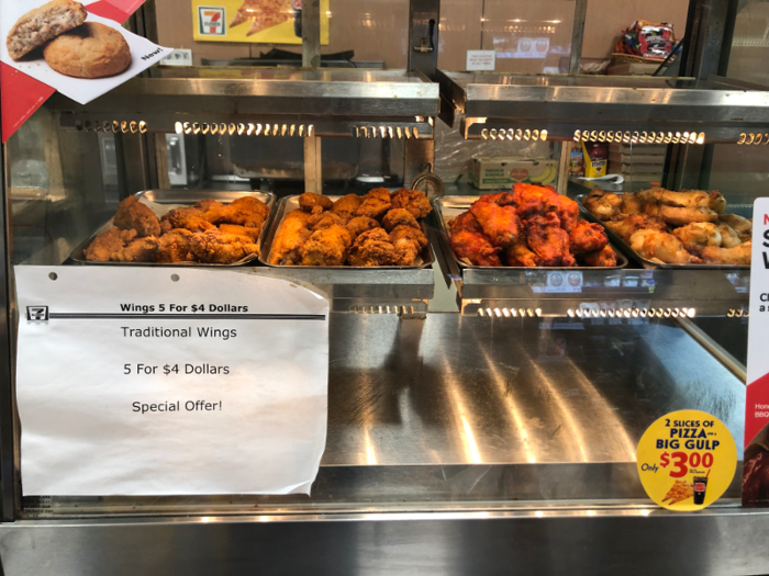 You could pick up five traditional wings for just $4.