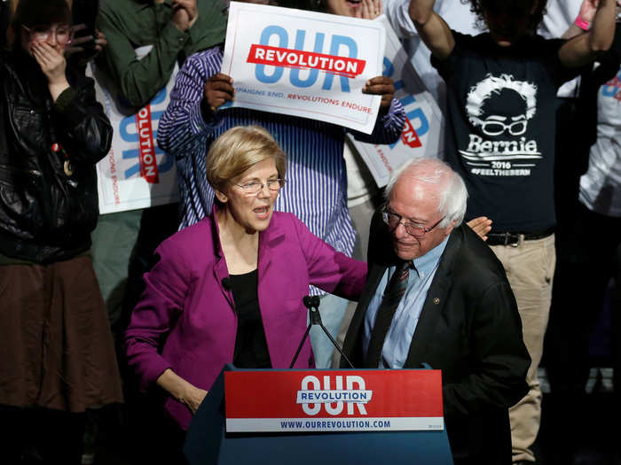 Sanders and Warren will appear on the same stage as they vie to win over progressive voters.