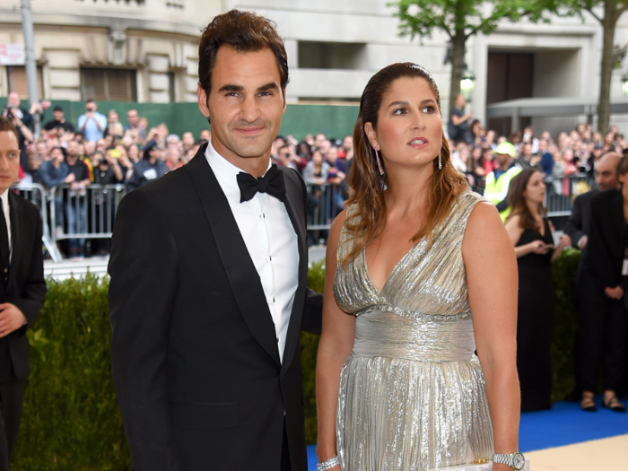 His wife is his source of fashion advice. "I used to wear jogging shoes, jeans and a practice shirt, then when Mirka met me, she would look and go, 