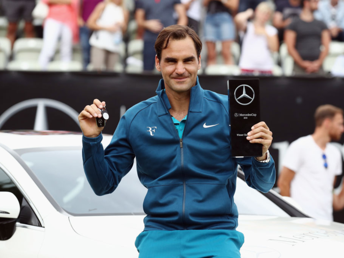 Thanks to his role as a brand ambassador for Mercedes-Benz, Federer also has a large car collection. He partnered with the German auto-maker in 2008, and renewed the deal in 2018. The multiyear partnership is estimated to earn the tennis star $5 million a year.