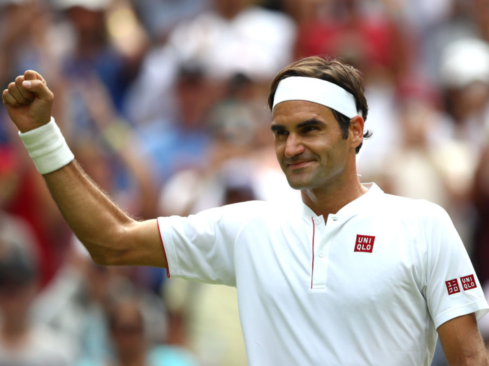 Last summer, Federer made headlines when he swapped Nike for lesser-known Uniqlo in a 10-year deal estimated to be worth $300 million. The deal with the Japanese brand had been "a long time coming," Federer said at Wimbledon 2018.