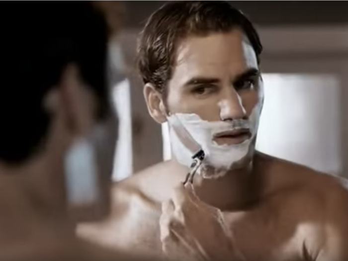 In 2007, he was signed by Gillette, starring in a number of adverts for the company.