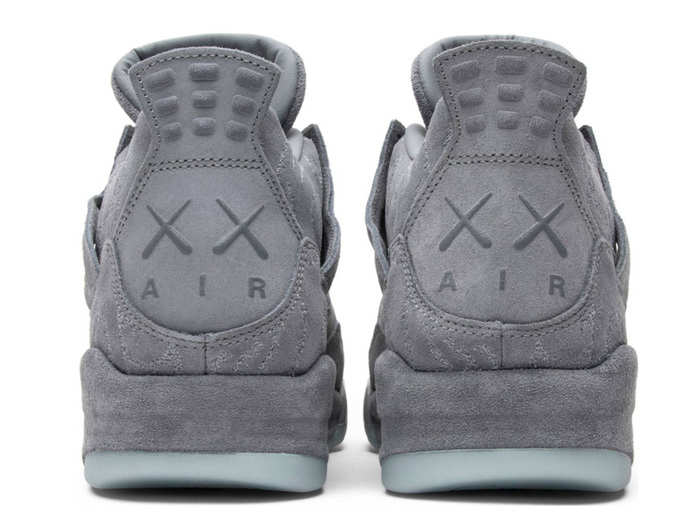 In 2017 Jordan Brand called on famed street artist Brian Donnelly, commonly known as KAWS, to design a variation of the Air Jordan 4. The KAWS signature art and "XX" on the heels turned these classics into works of art themselves, Wang told Business Insider.