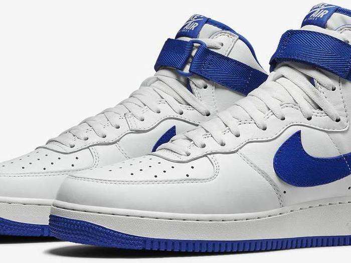 1982 marked the beginning for the legendary Nike Air Force 1. Engvall said they earned the nickname "Uptowns" on basketball courts across New York City, and that they "started the sneaker culture as we know it today," referencing continuous releases of new colorways decades later.