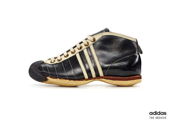 Back in 1950 the Adidas Samba was designed to be worn in icy conditions. Semmelhack wrote that it picked up steam in the 