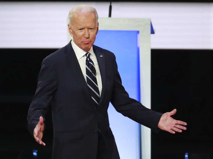 Biden had a rough night, but finished strong when Harris and Gillibrand teamed up to attack him over his record on women