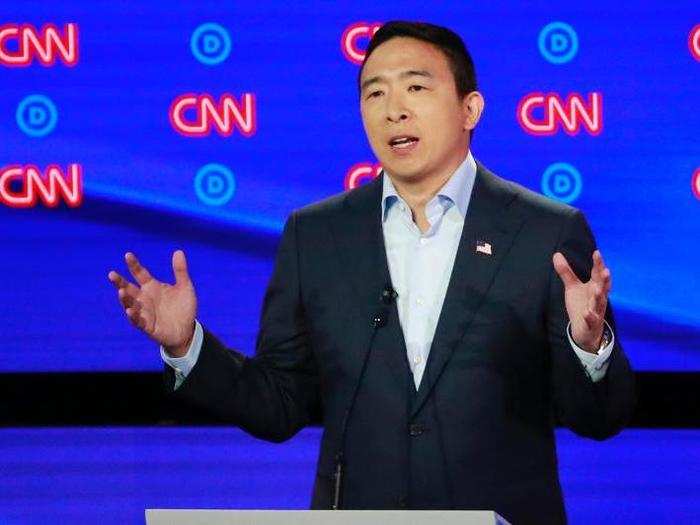 Andrew Yang bounced back and earned lots of applause after a disappointing first debate performance in Miami.