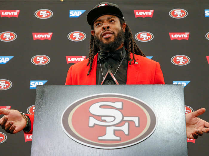 San Francisco 49ers – Richard Sherman, Cornerback, 93 Overall