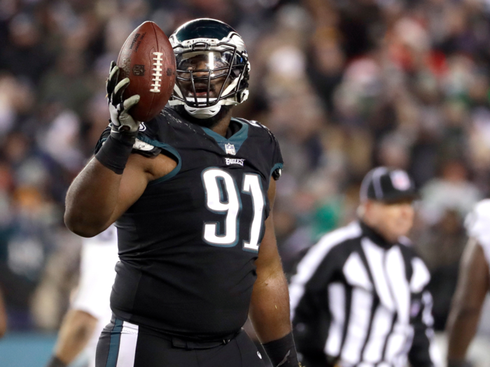  Philadelphia Eagles – Fletcher Cox, Defensive Tackle, 96 Overall 