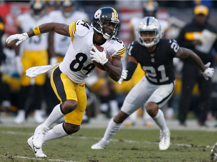 Oakland Raiders – Antonio Brown, Wide Receiver, 98 Overall