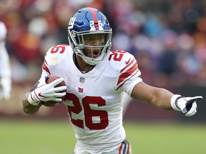 New York Giants – Saquon Barkley, Running Back, 91 Overall