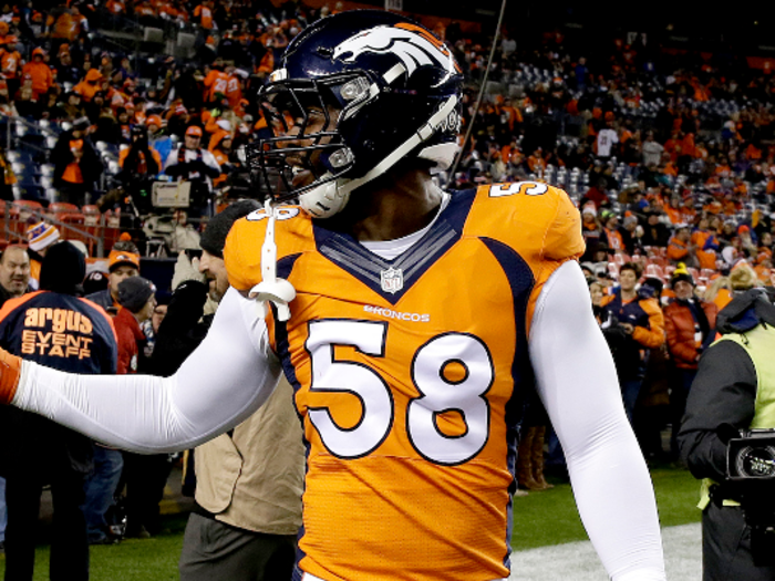 Denver Broncos – Von Miller, Outside Linebacker, 97 Overall