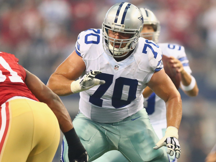 Dallas Cowboys – Zack Martin, Guard, 96 Overall