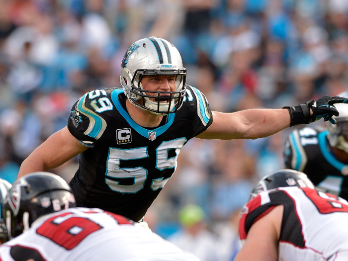 Carolina Panthers – Luke Kuechly, Middle Linebacker, 98 Overall