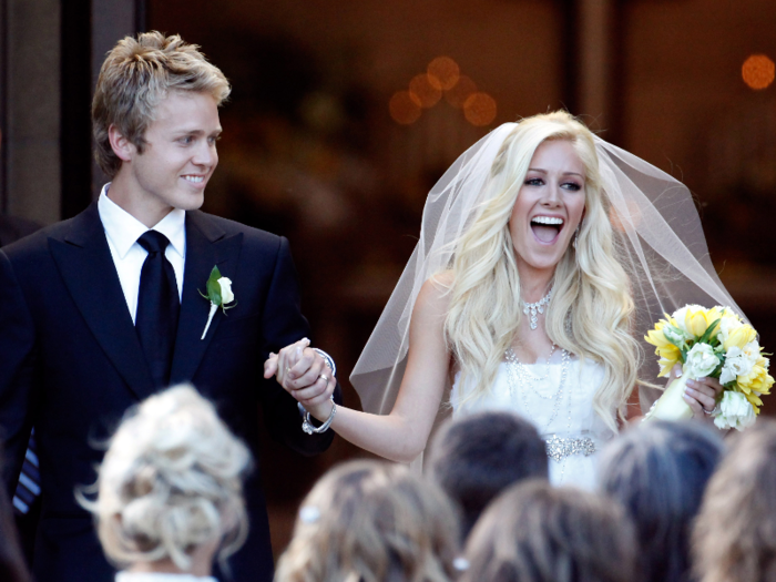 The couple eloped in November 2008 and held a wedding in California the next year.