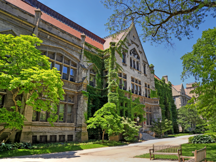 9. The University of Chicago is located in Chicago, Illinois.