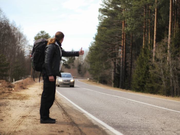 People hitchhike, and it can be incredibly rewarding