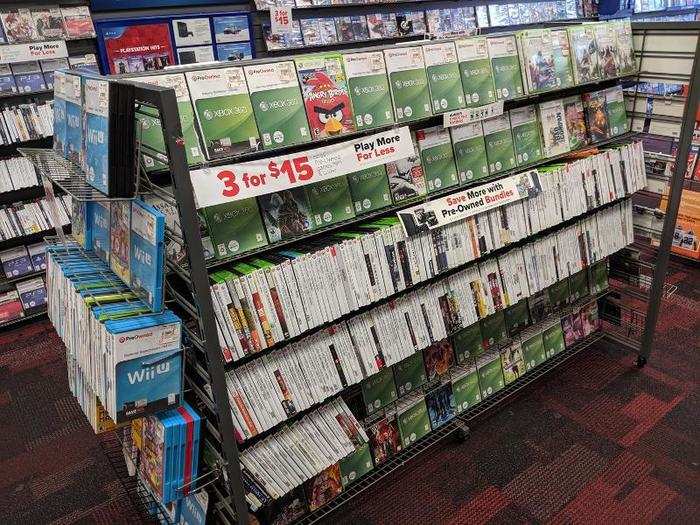 Customers trading in their games, and GameStop turning around and re-selling those games, remains the cornerstone of the company