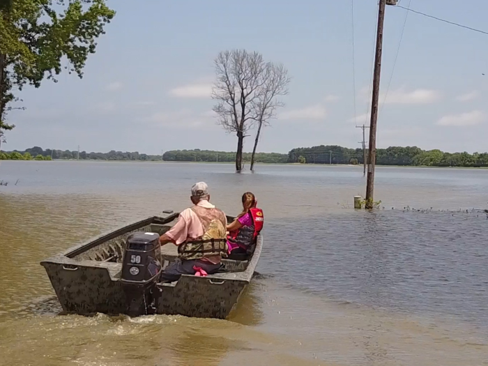 Randy has lived in the area for about 50 years, but this is the first time he won