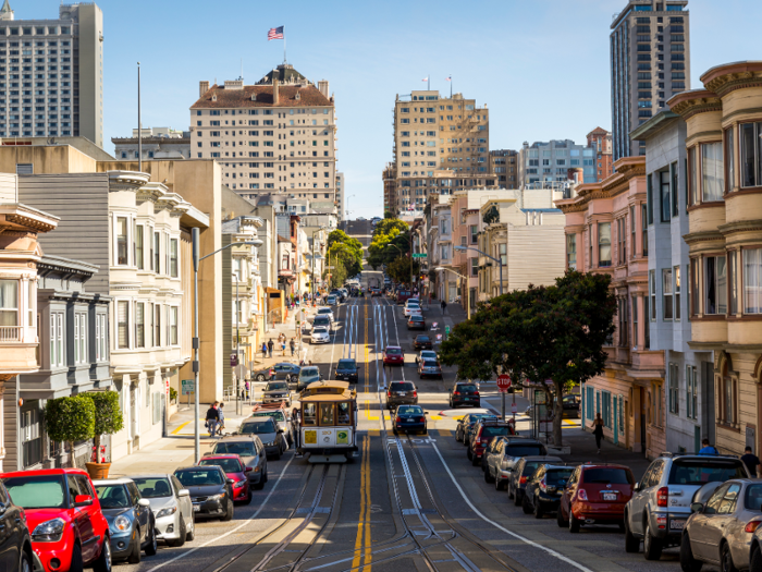 1. San Francisco, California: The per capita GDP of $90,296 and average weekly wage of $1,932 were both by far the highest among the 30 biggest metro areas, and the unemployment rate of 2.2% was tied with Austin as the lowest.