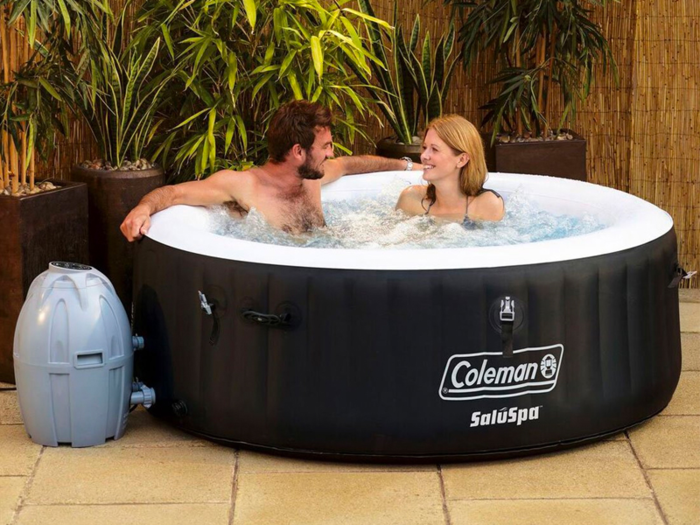 The best small inflatable hot tub